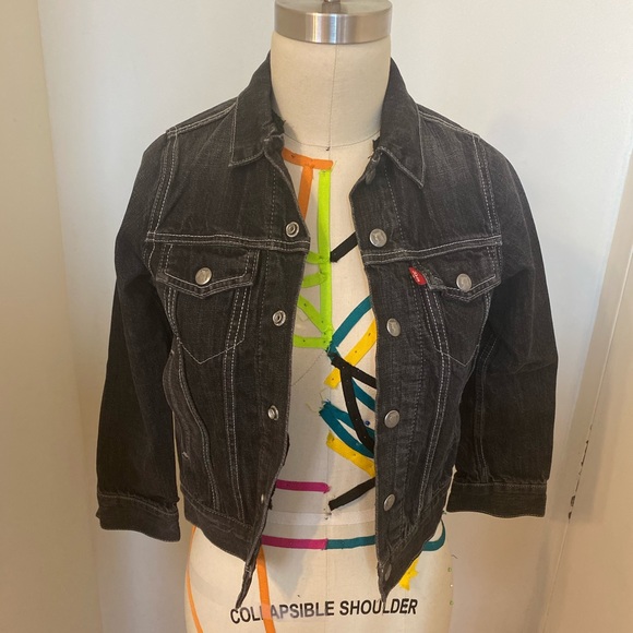 Vintage Shrunken Trucker Jacket 